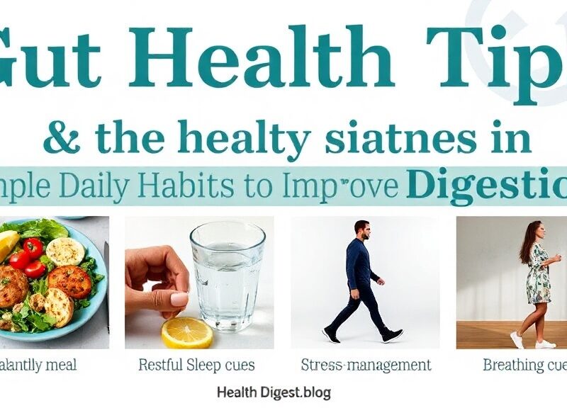 Gut Health Tips: Simple Daily Habits to Improve Digestion (2026)