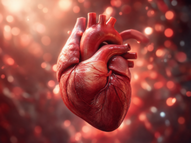 Illustration of a healthy glowing heart representing complete cardiovascular wellness