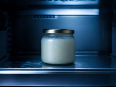 Does beef tallow need to be refrigerated - tallow jar in refrigerator