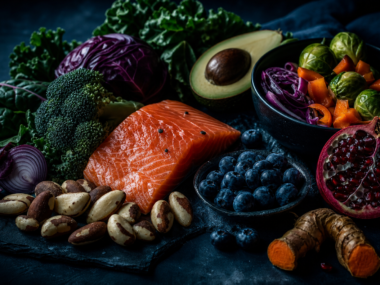 Hashimoto's diet - thyroid healthy foods including Brazil nuts and salmon