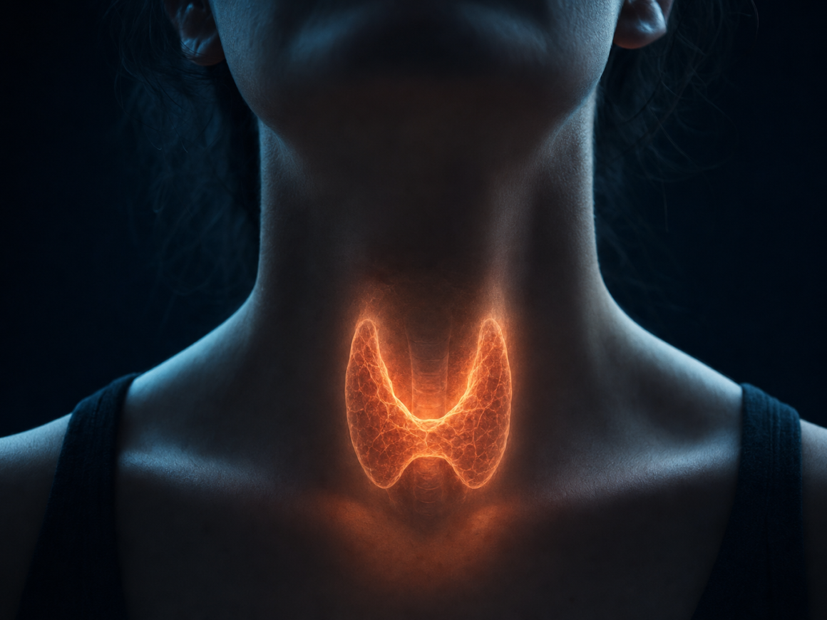 How can you tell if you have thyroid problems - thyroid gland illustration