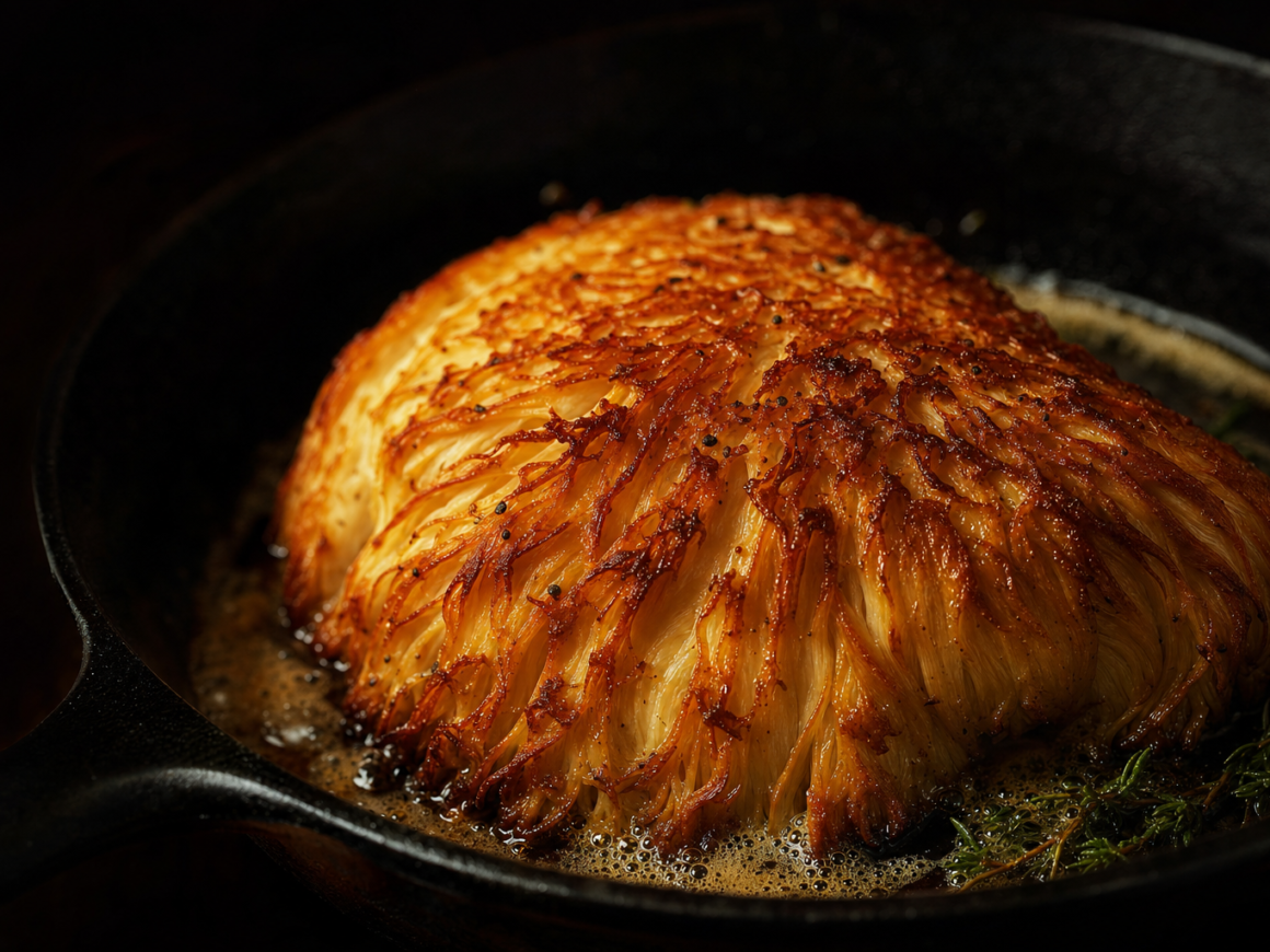 How to cook lion's mane mushroom - searing in cast iron pan