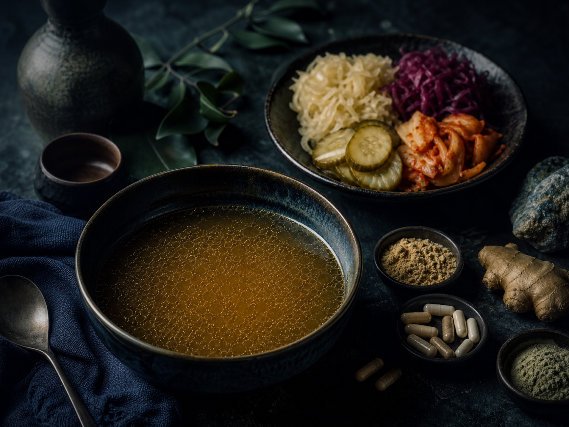 How to heal leaky gut - gut healing foods and supplements