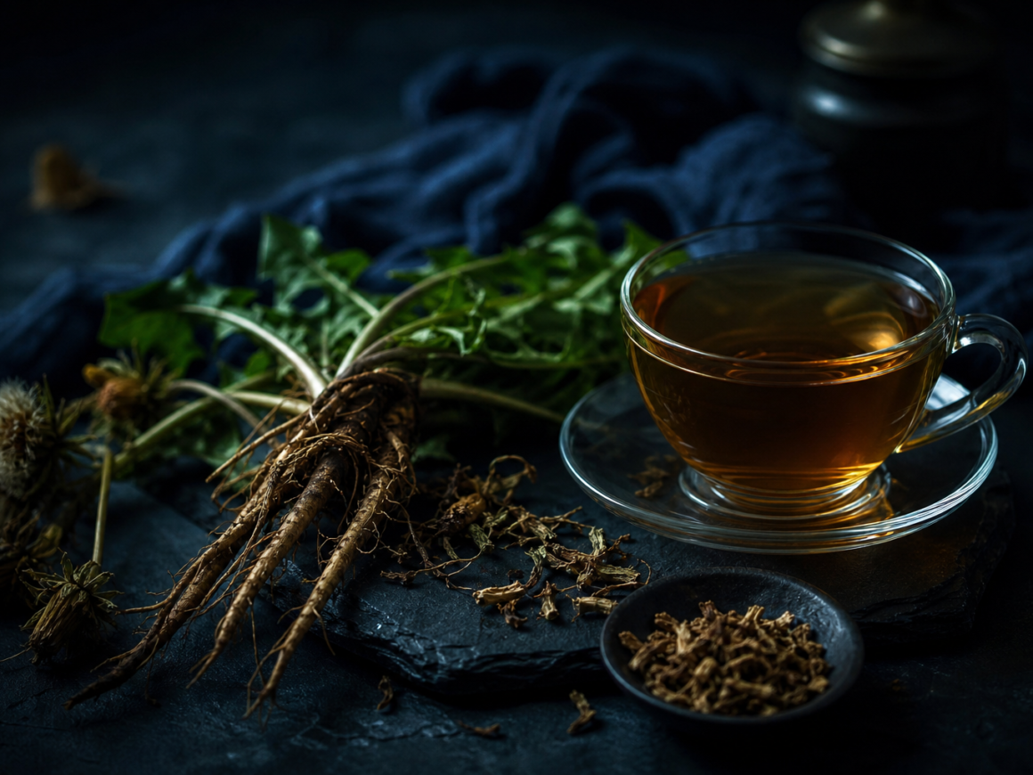 Dandelion root benefits - dandelion root tea and plant