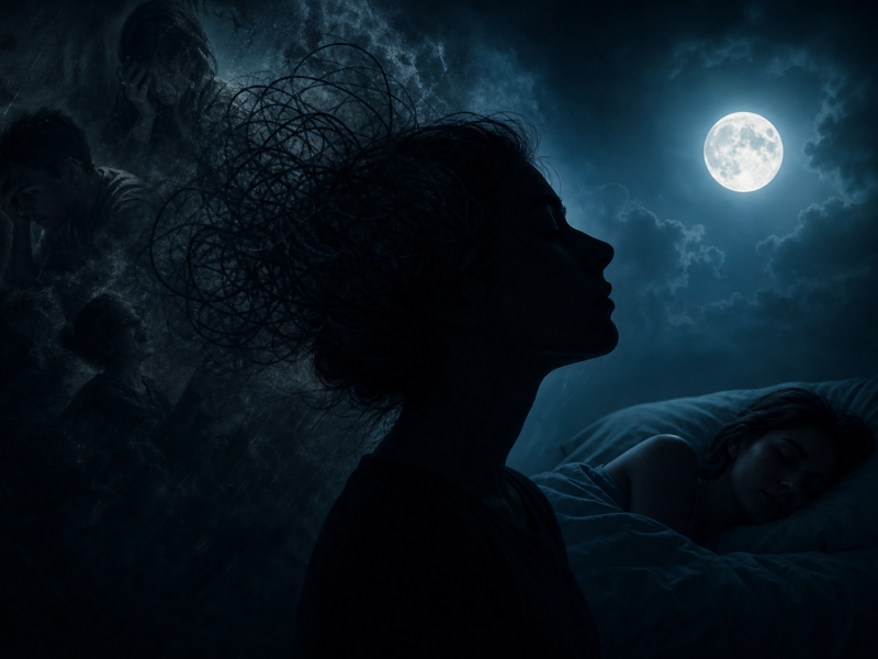 Sleep and mental health - stress anxiety and sleep connection