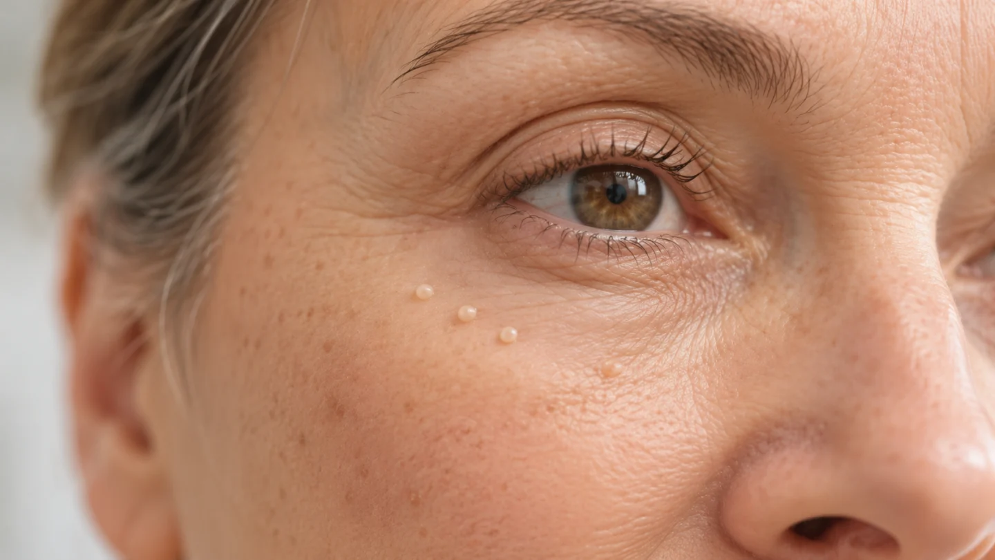 Why Do Tiny White Bumps Appear on Mature Skin? | Milia Explained