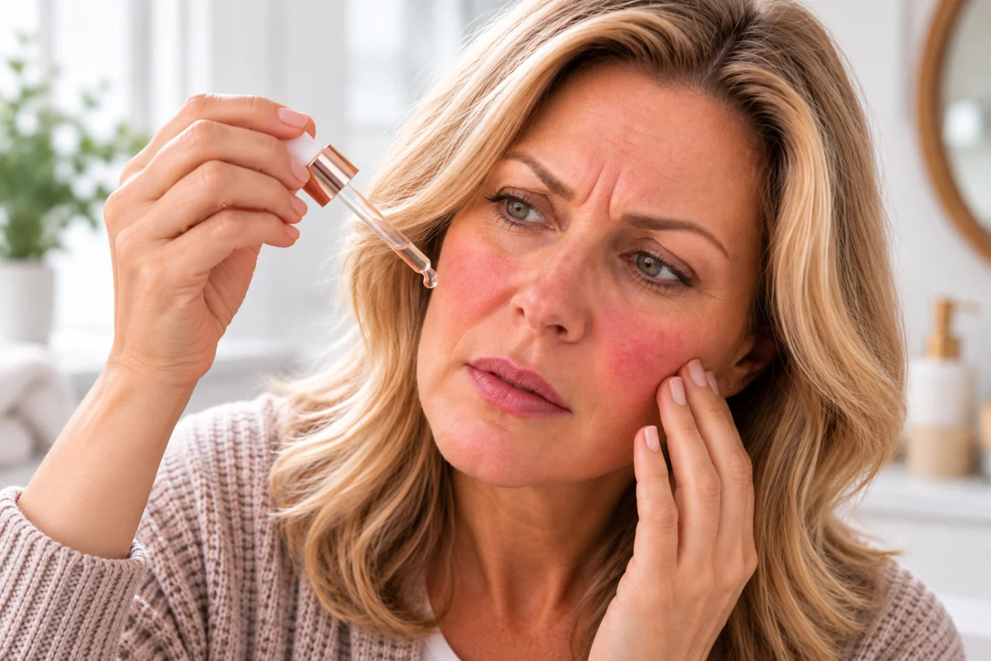Why Your Usual Serum Suddenly Stings | Mature Skin Tips